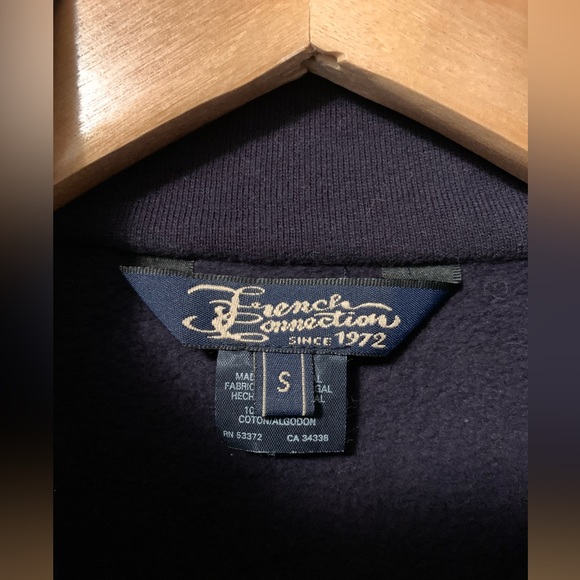 French Connection Women's Zip Up Sweater Small - Picture 2 of 3